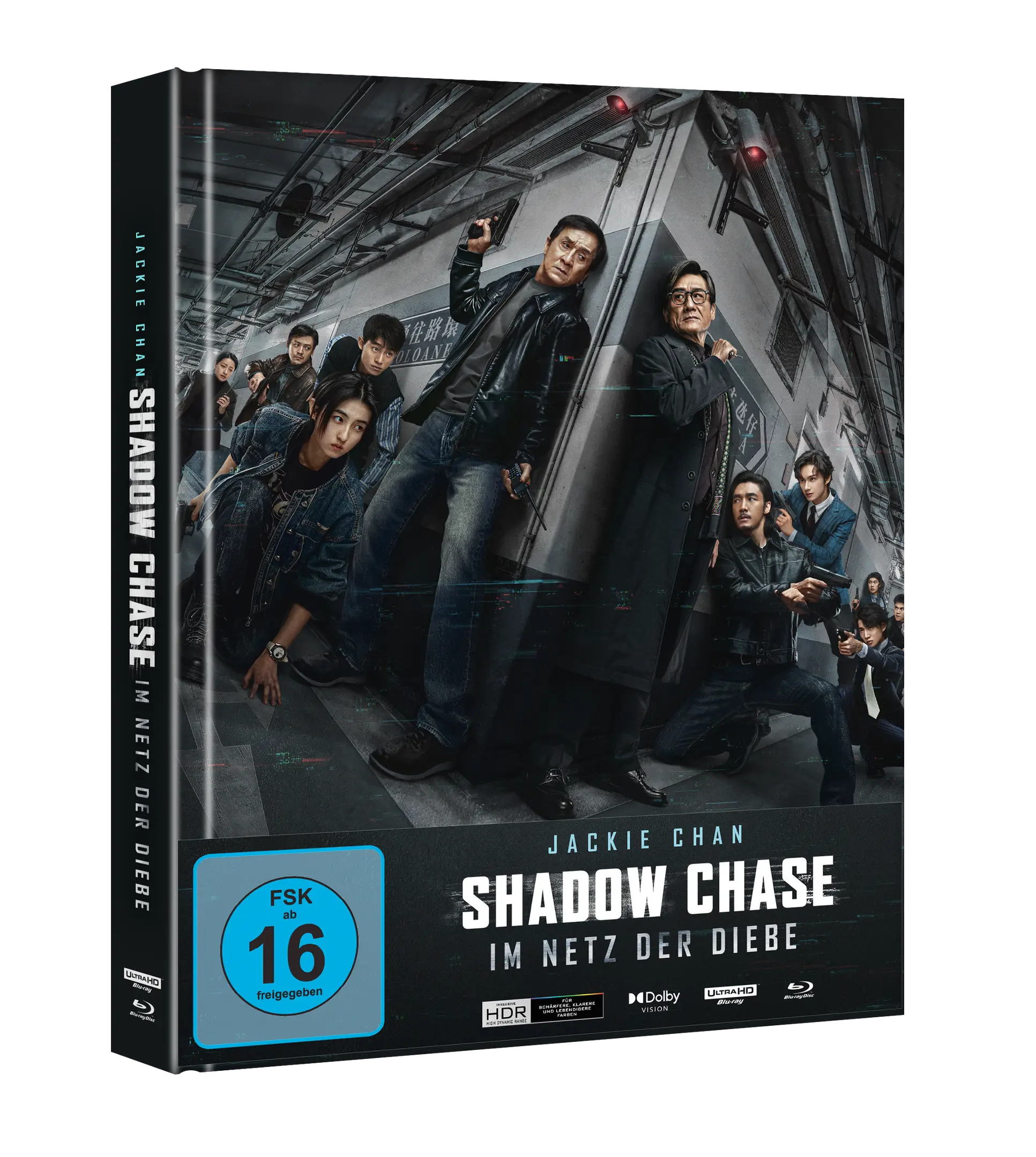 Shadow Chase - Im Netz der Diebe (Mediabook, 4K-UHD+Blu-ray)