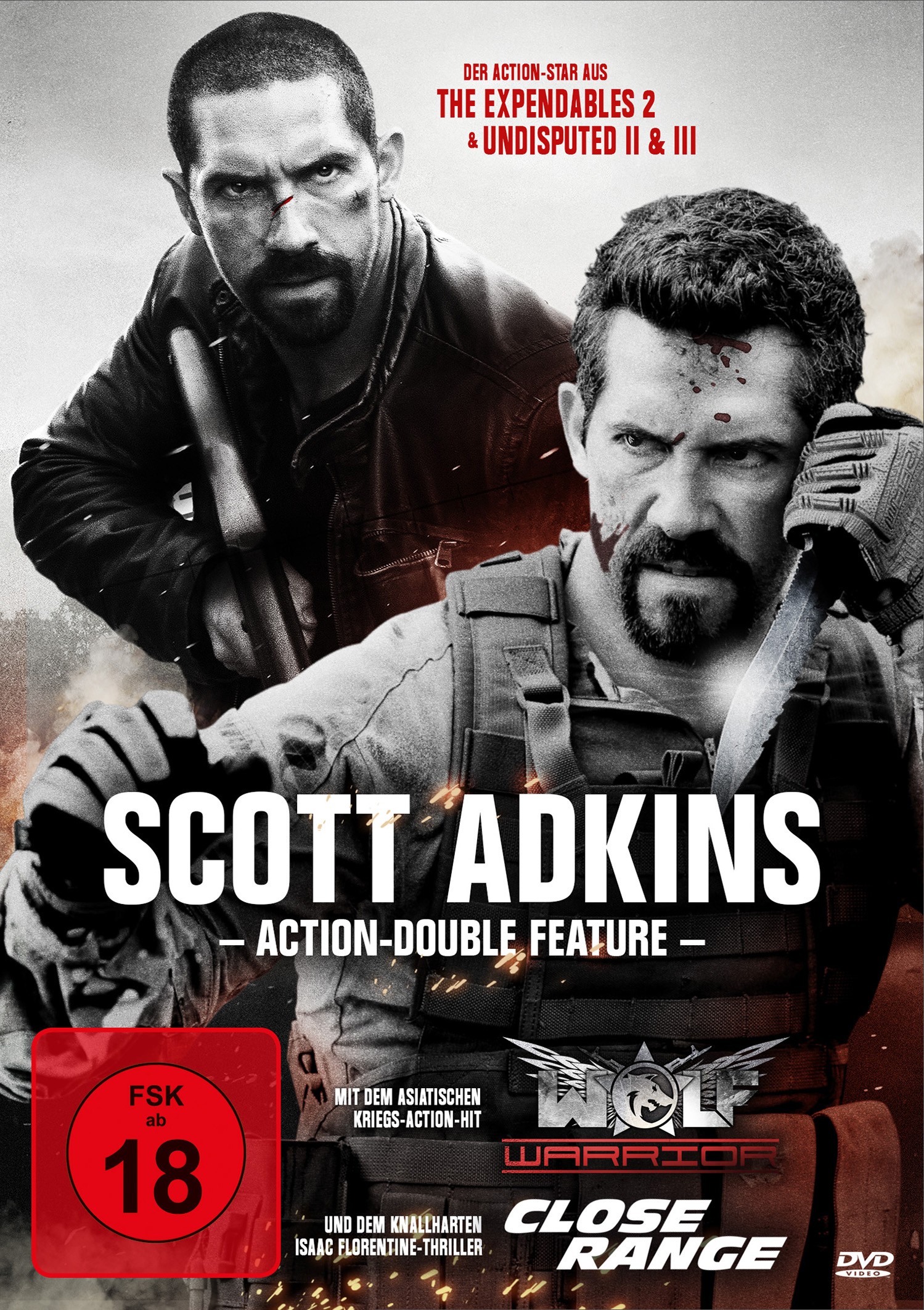 Scott Adkins - Action-Double Feature (DVD) Cover Scott Adkins - Action-Double Feature (DVD) Cover