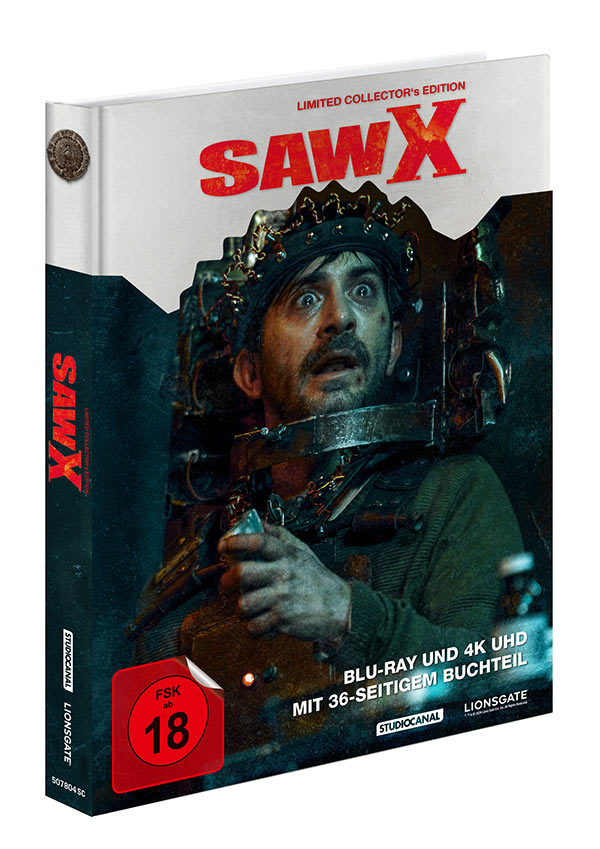 SAW X - Limited Collector´s Edition (4K-UHD+Blu-ray) SAW X - Limited Collector´s Edition (4K-UHD+Blu-ray)