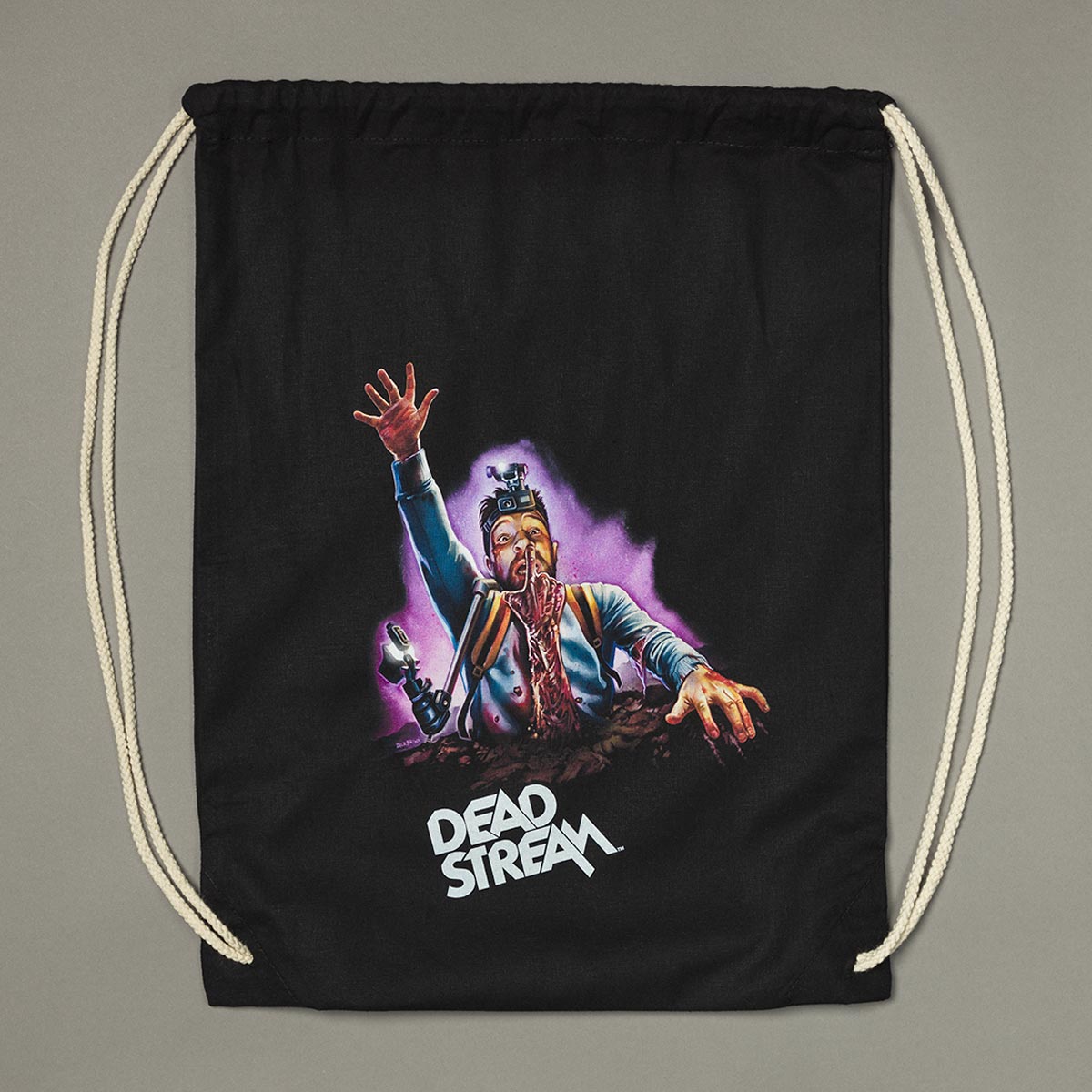 Deadstream Turnbeutel Black Deadstream Turnbeutel Black