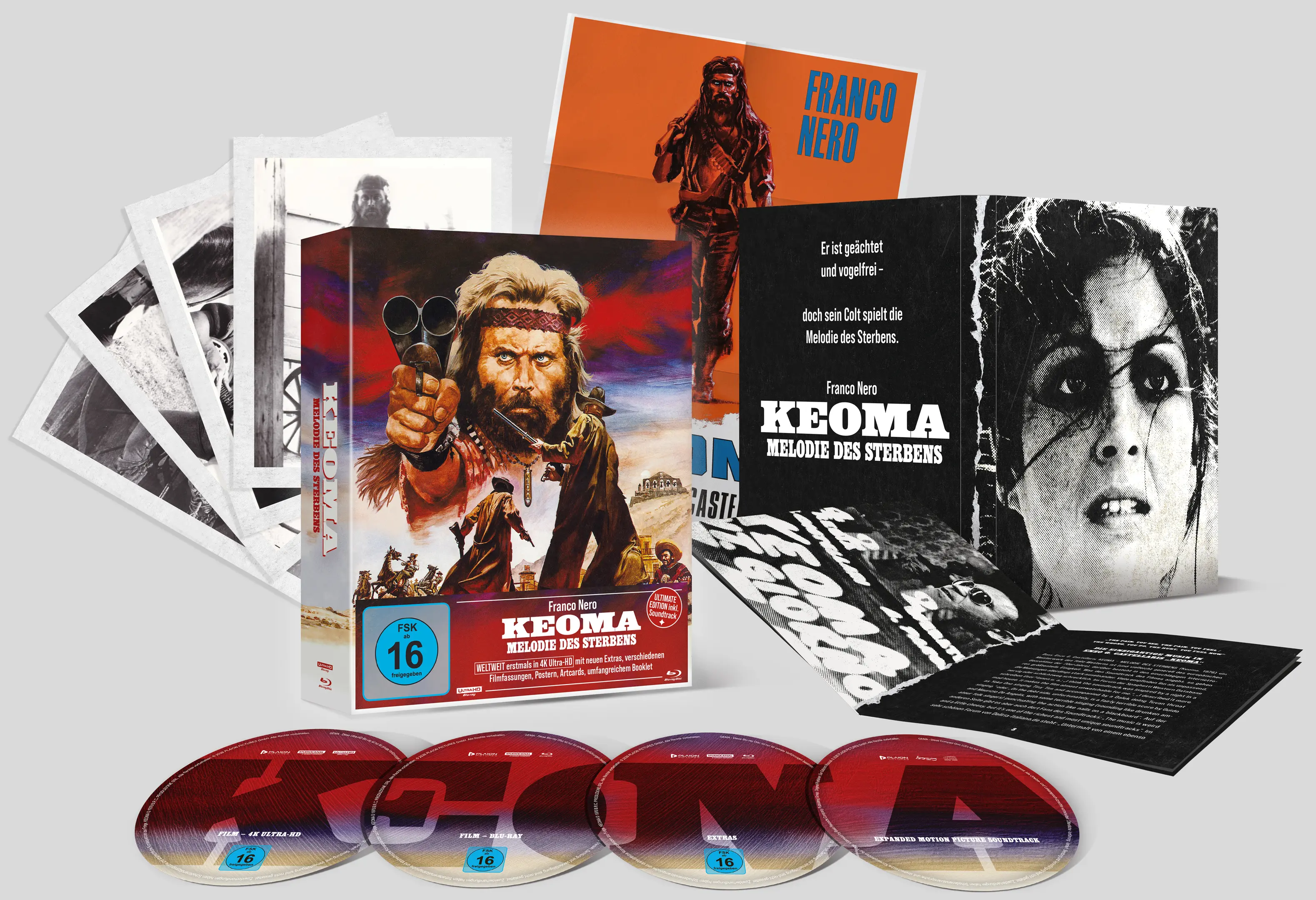 Keoma (Special Edition, 4K-UHD + 2 Blu-rays + CD) (Shop exkl.)