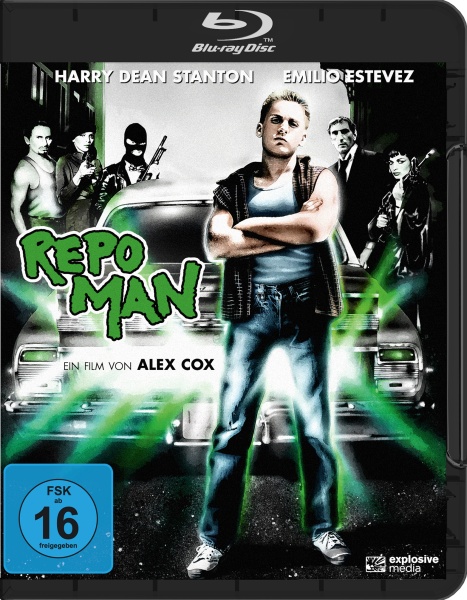 Repo Man (Blu-ray) Cover Repo Man (Blu-ray) Cover