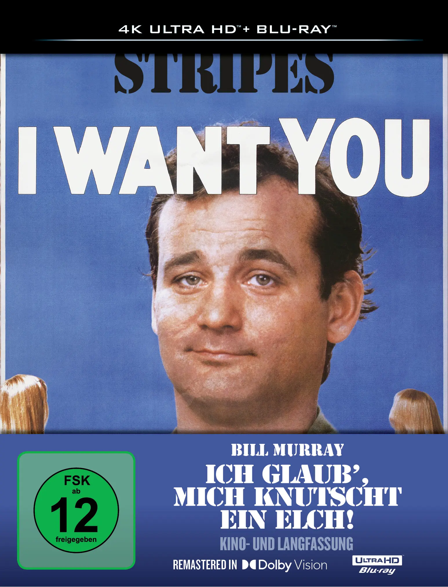 Ich glaub' mich knutscht ein Elch (Limitiertes Steelbook, 4K-UHD+Blu-ray) Cover Ich glaub' mich knutscht ein Elch (Limitiertes Steelbook, 4K-UHD+Blu-ray) Cover
