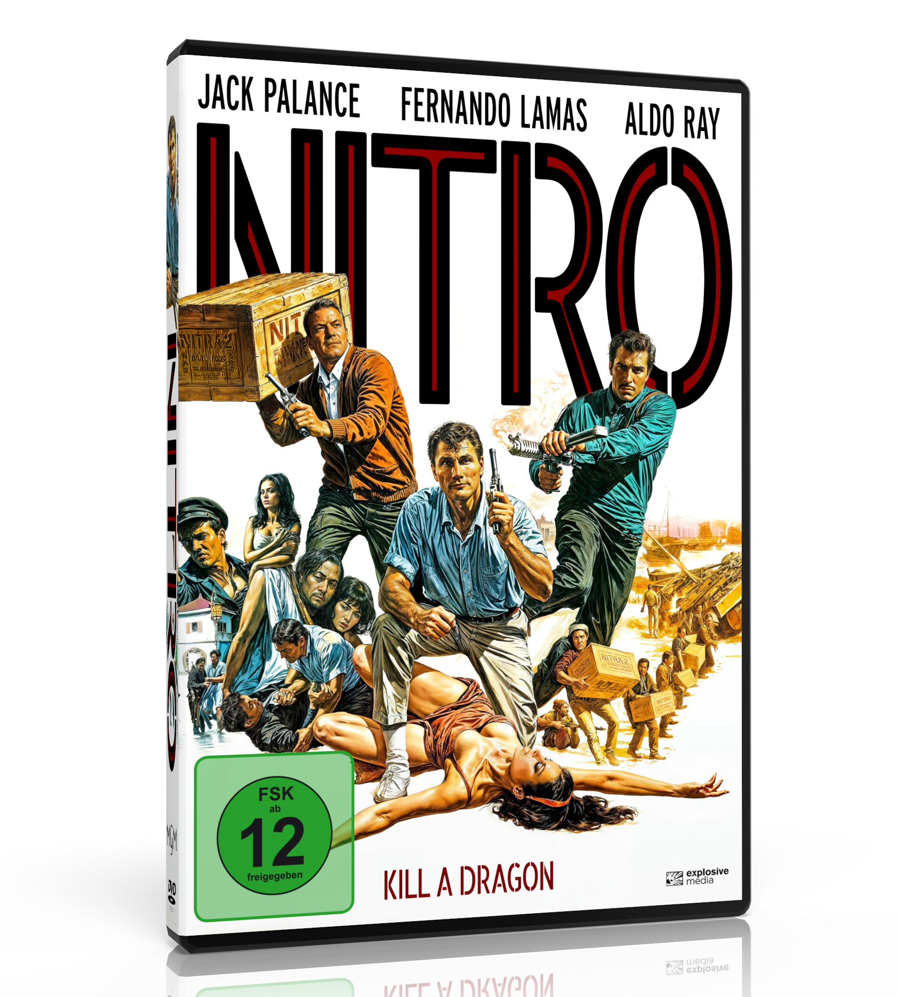 Nitro (DVD) Publikation, Buch, Comics, Mann, Person