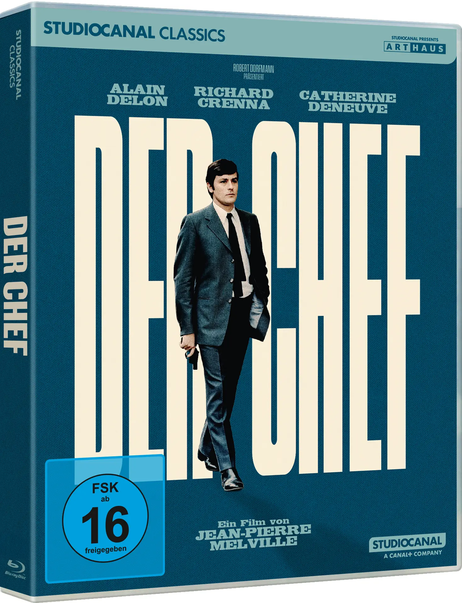 Film, Plakat, blaues Cover, Anzug, Schauspieler