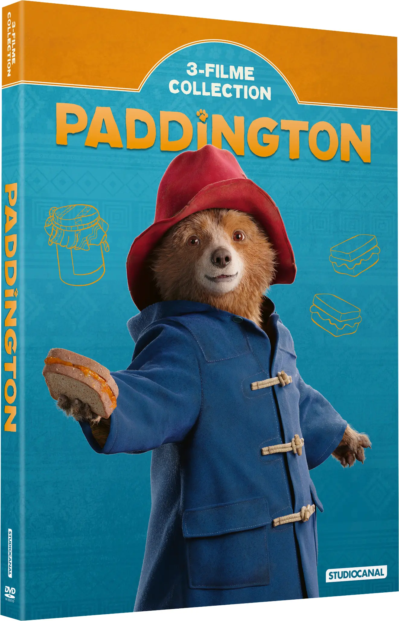 Paddington - 3 Filme Collection (3 DVDs) Paddington - 3 Filme Collection (3 DVDs)
