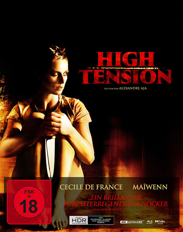 High Tension (Mediabook B, 4K-UHD + 2 Blu-rays) Cover