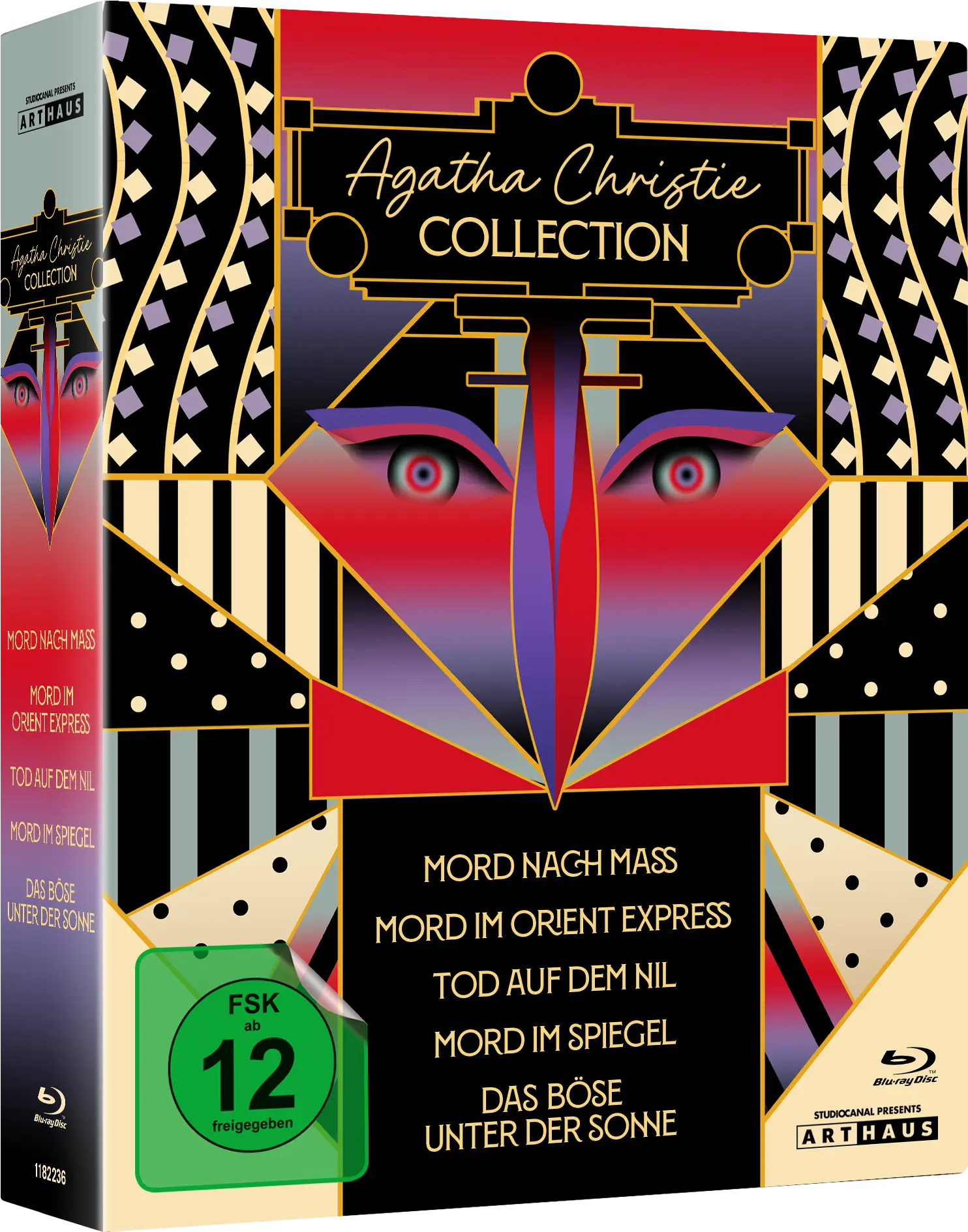 Agatha Christie Collection - 4K-Remastered (5 Blu-rays) Agatha Christie Collection - 4K-Remastered (5 Blu-rays)