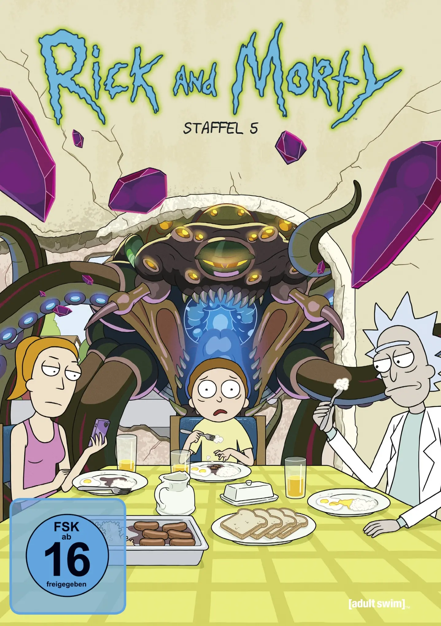 Rick and Morty: Die komplette 5. Staffel (DVD)