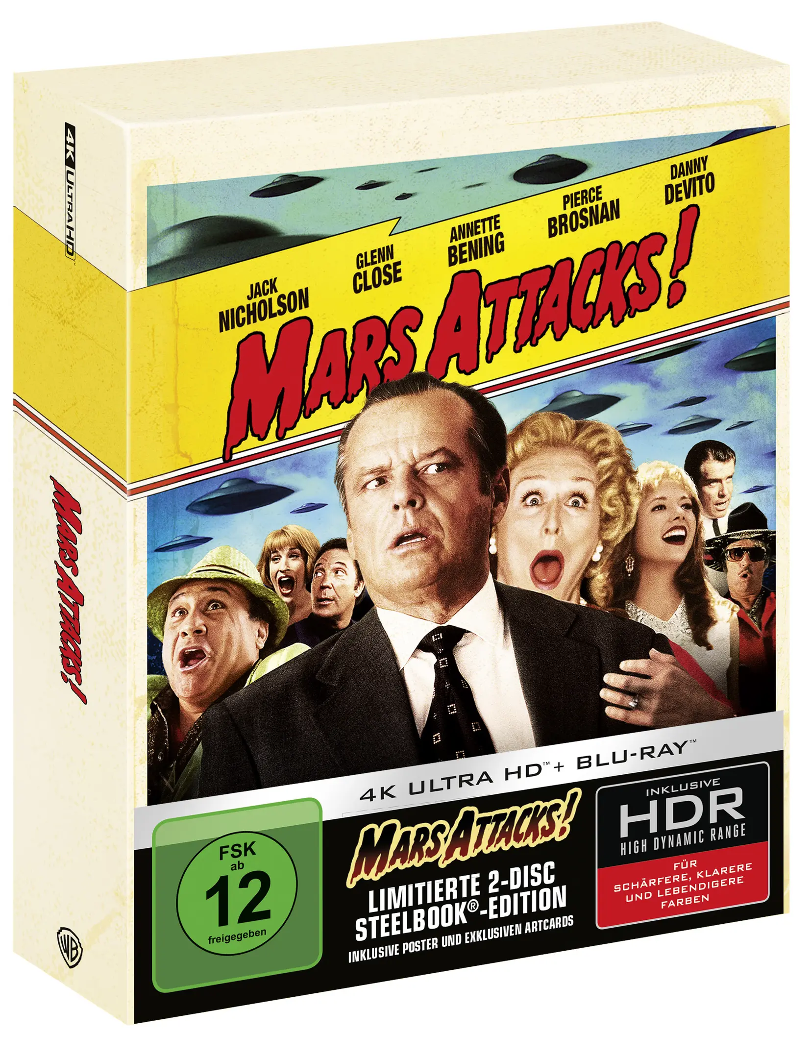 Mars Attacks (Collector's Edition, 4K-UHD+Blu-ray) (Shop)