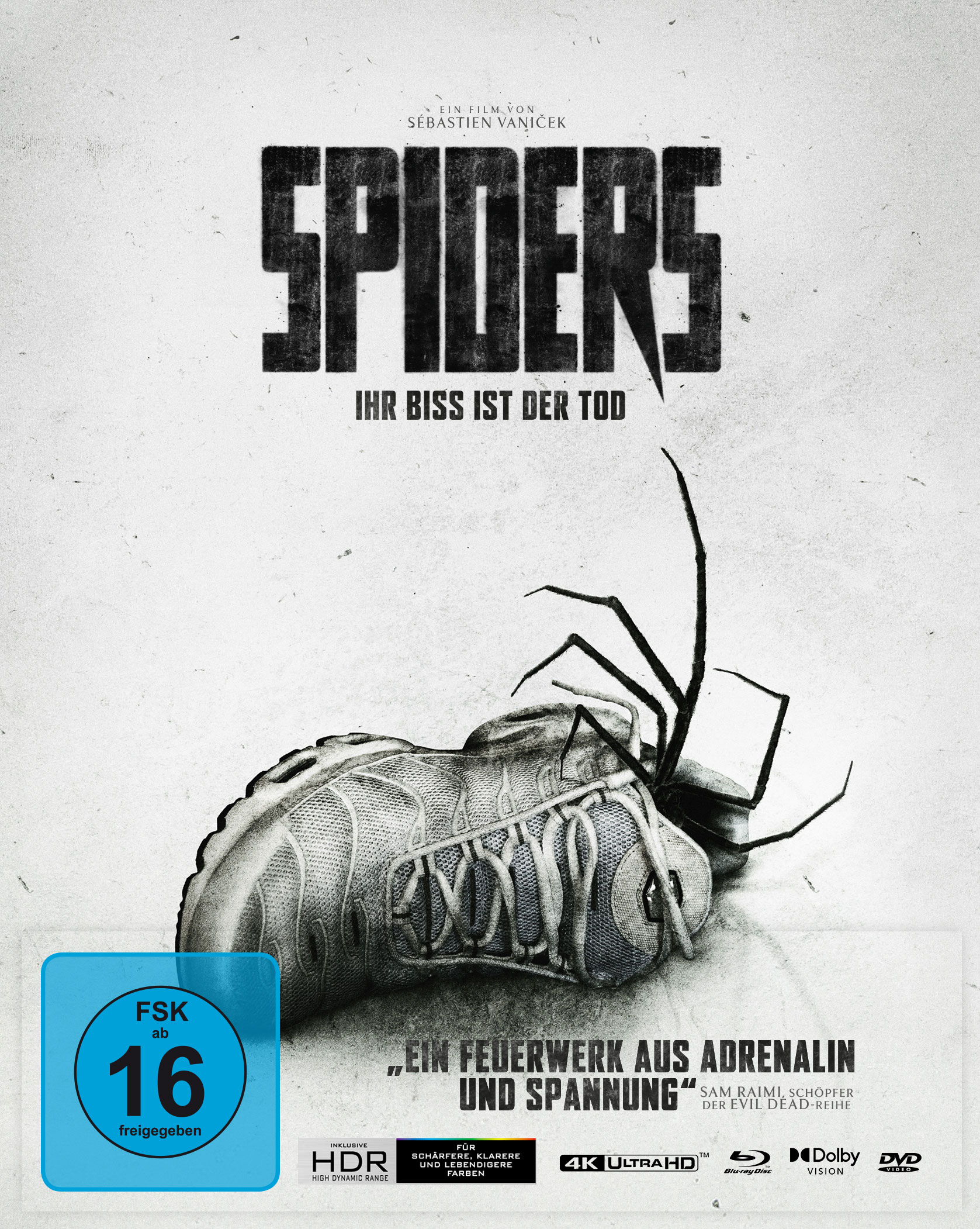 Spiders - Ihr Biss ist der Tod (Mediabook, 4K-UHD+Blu-ray)