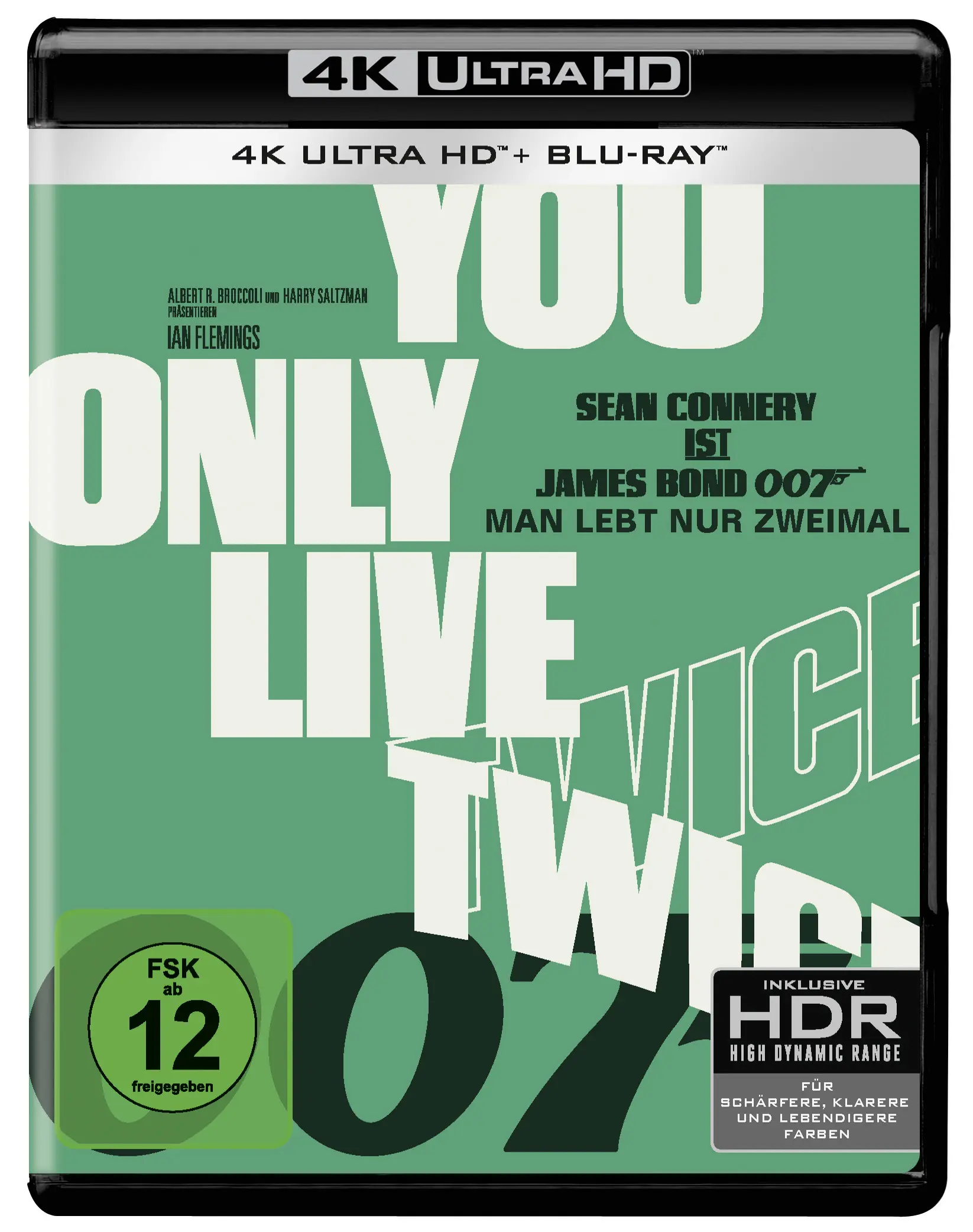 James Bond - Man lebt nur zweimal (4K-UHD + Blu-ray)