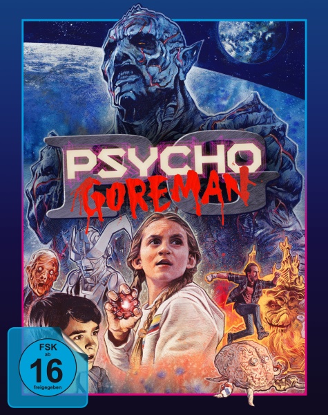 Psycho Goreman (Mediabook C, Blu-ray + DVD) Cover Psycho Goreman (Mediabook C, Blu-ray + DVD) Cover