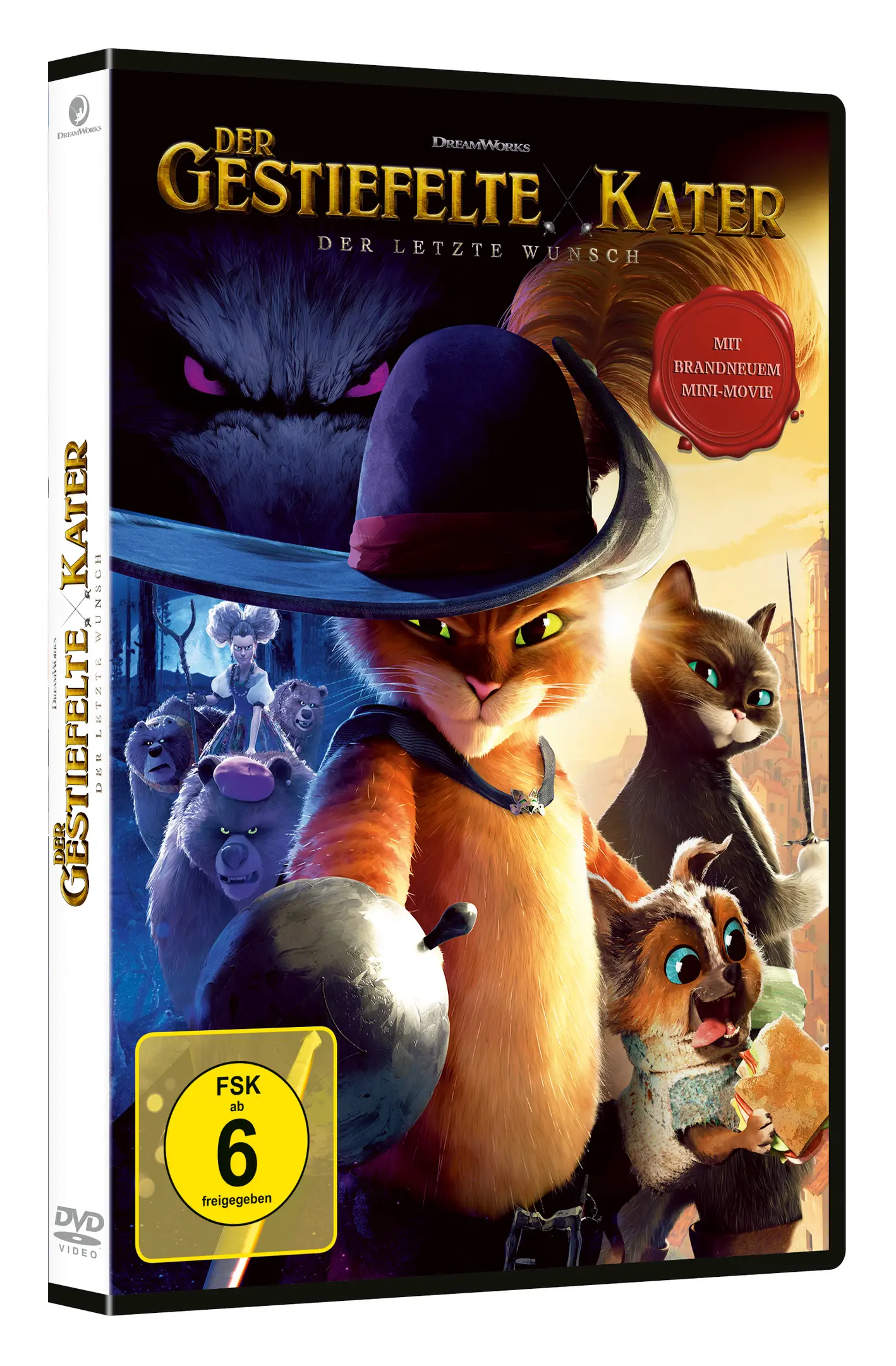 Der gestiefelte Kater - Der letzte Wunsch (DVD)