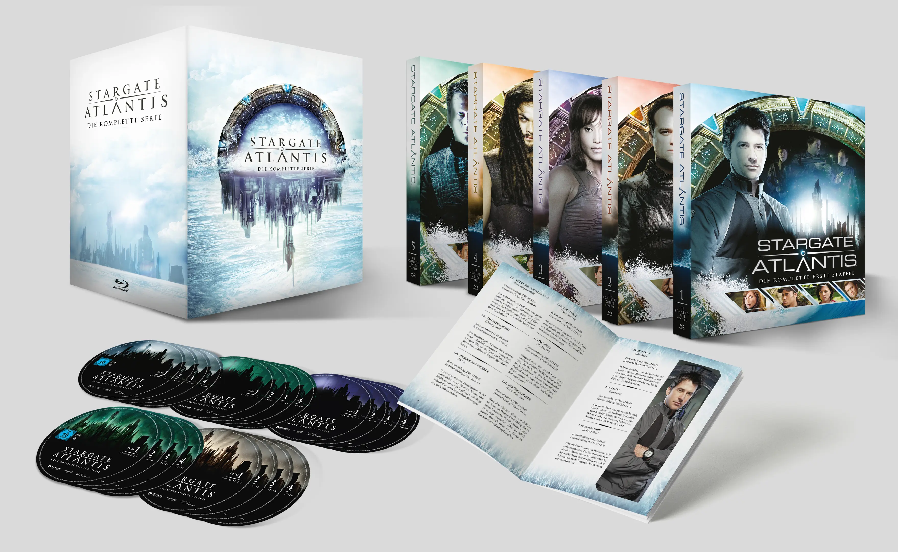 Stargate Atlantis - Die komplette Serie (20 Blu-rays) (Shop)