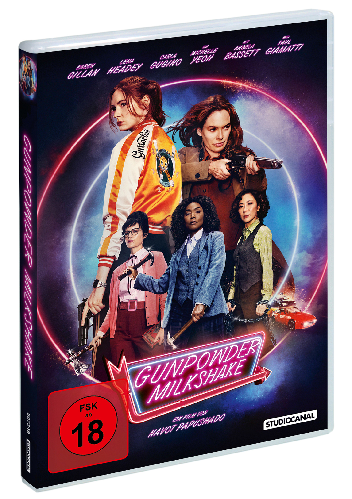 Gunpowder Milkshake (DVD) Erwachsener, Weiblich, Person, Frau, Werbung