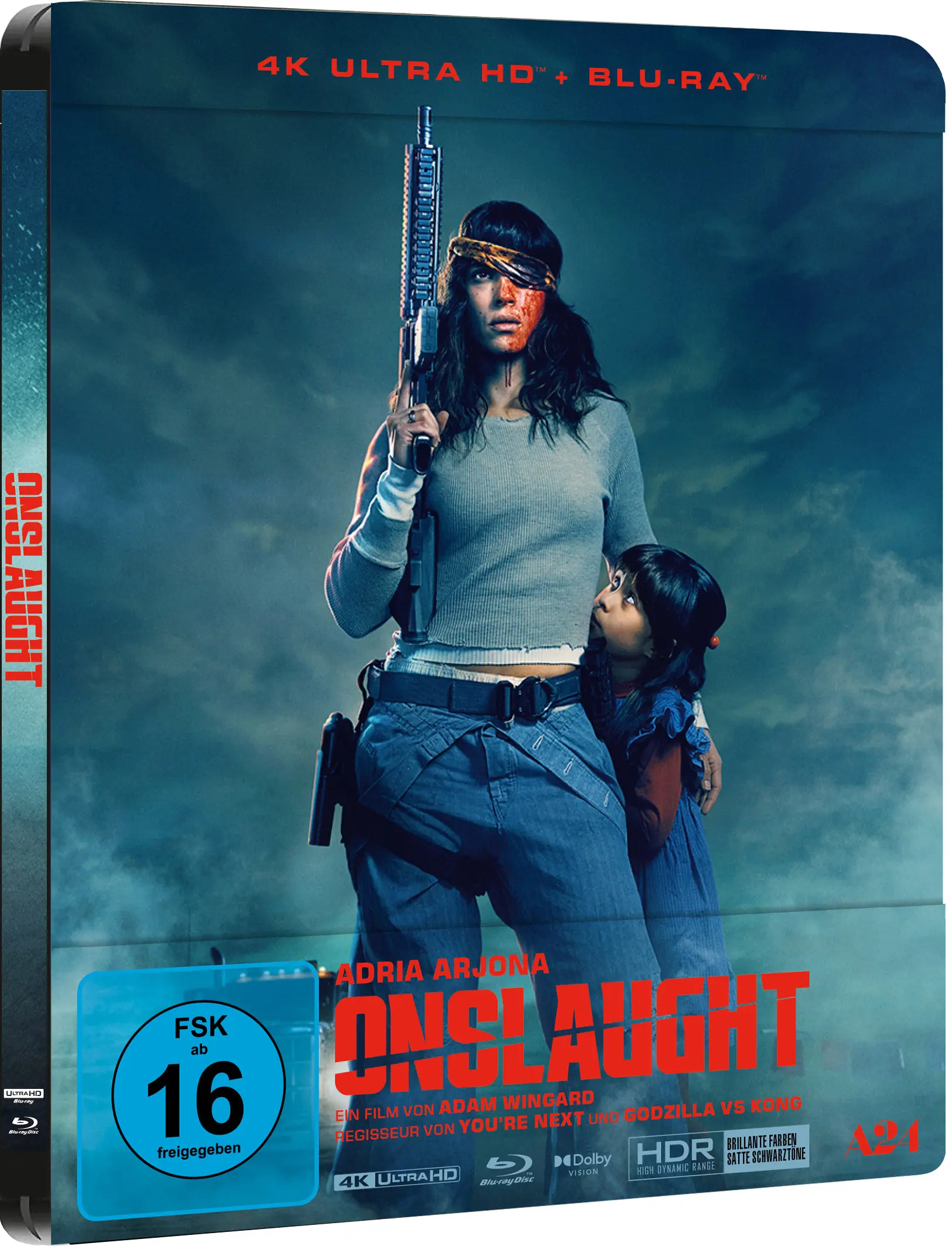Onslaught (Steelbook, 4K-UHD+Blu-ray)