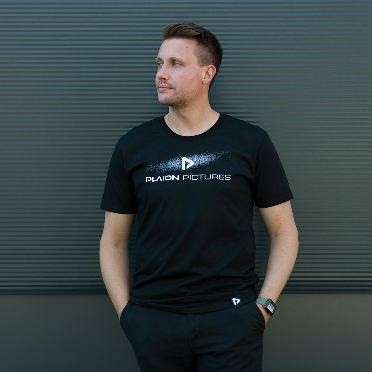 Stardust Logo PP T-Shirt Men Black Stardust Logo PP T-Shirt Men Black