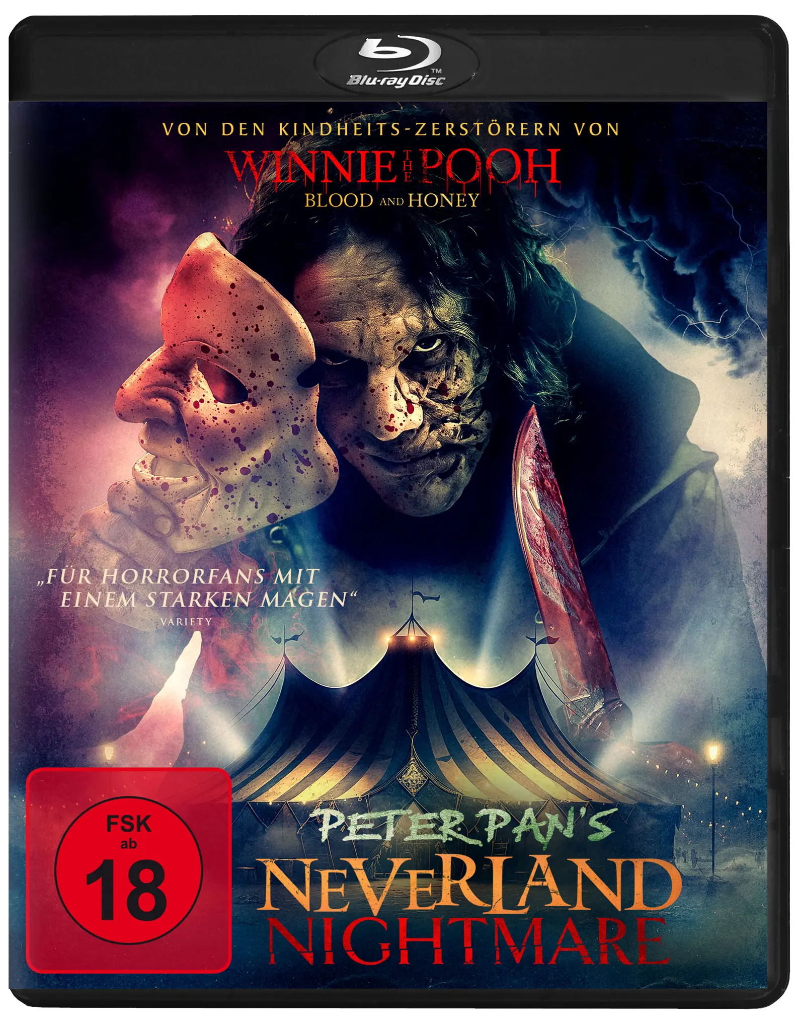 Peter Pan's Neverland Nightmare (Blu-ray) Cover Peter Pan's Neverland Nightmare (Blu-ray) Cover