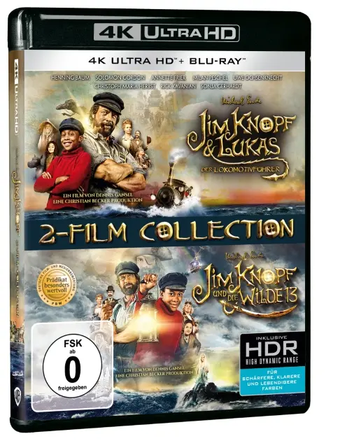 Made in Germany: Die Jim Knopf: 2-Film Collection (4K-UHD+Blu-ray)