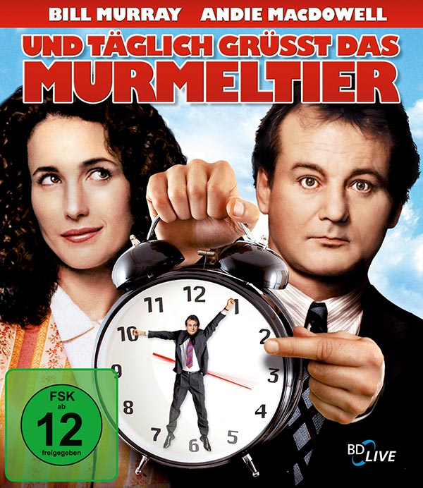 Und täglich grüßt das Murmeltier (Blu-ray) Cover Und täglich grüßt das Murmeltier (Blu-ray) Cover