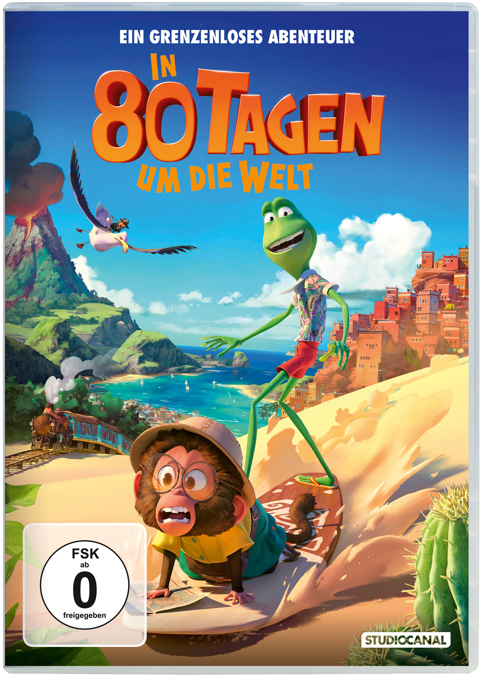 In 80 Tagen um die Welt (DVD) Cover In 80 Tagen um die Welt (DVD) Cover