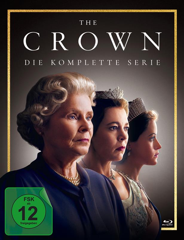 The Crown - Die komplette Serie (24 Blu-rays) Cover