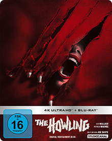 The Howling - Das Tier - Limited Steelbook Edition (4K Ultra HD+Blu-ray) Cover The Howling - Das Tier - Limited Steelbook Edition (4K Ultra HD+Blu-ray) Cover