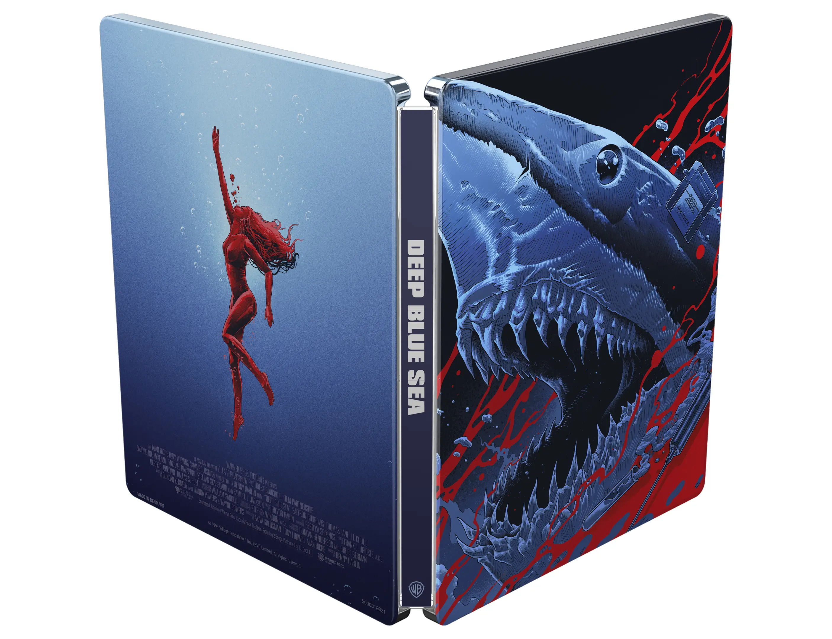 Deep Blue Sea (Steelbook, 4K-UHD+Blu-ray)