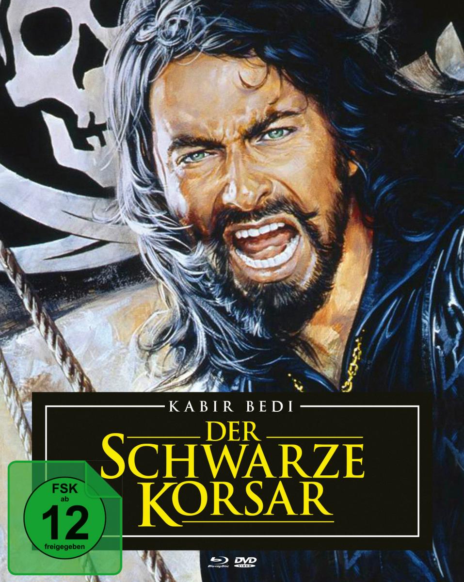 Der schwarze Korsar (Mediabook, Blu-ray+DVD) Der schwarze Korsar (Mediabook, Blu-ray+DVD)