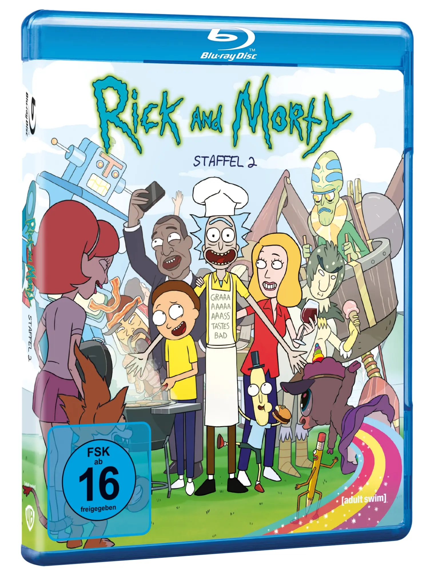 Rick and Morty (Uncensored): Die komplette 2. Staffel (Blu-ray)