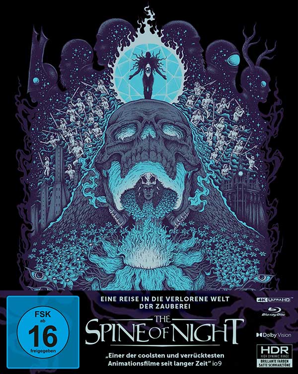 The Spine of Night (Mediabook, 4KUHD+Blu-ray) Cover The Spine of Night (Mediabook, 4KUHD+Blu-ray) Cover