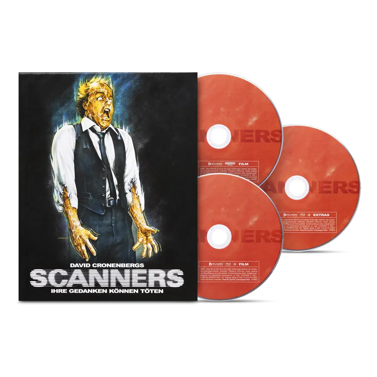 Scanners (Mediabook, 4K-UHD+2 Blu-rays) (Shop Exklusiv)