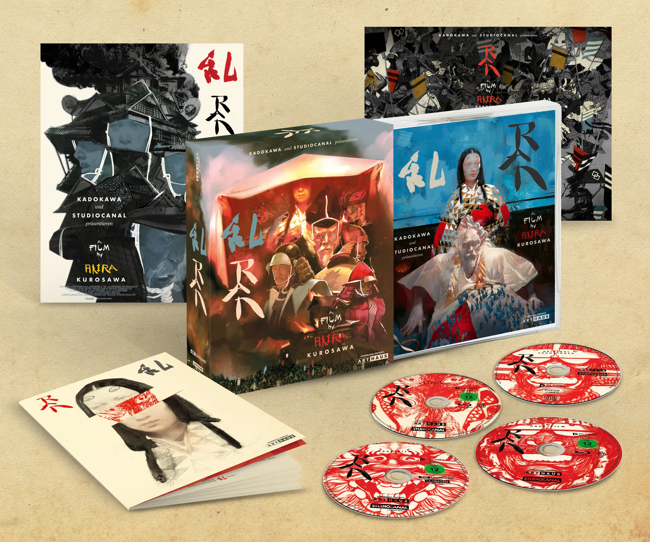 Ran (Special Edition, 4K-UHD+Blu-ray+Soundtrack) Ran (Special Edition, 4K-UHD+Blu-ray+Soundtrack)