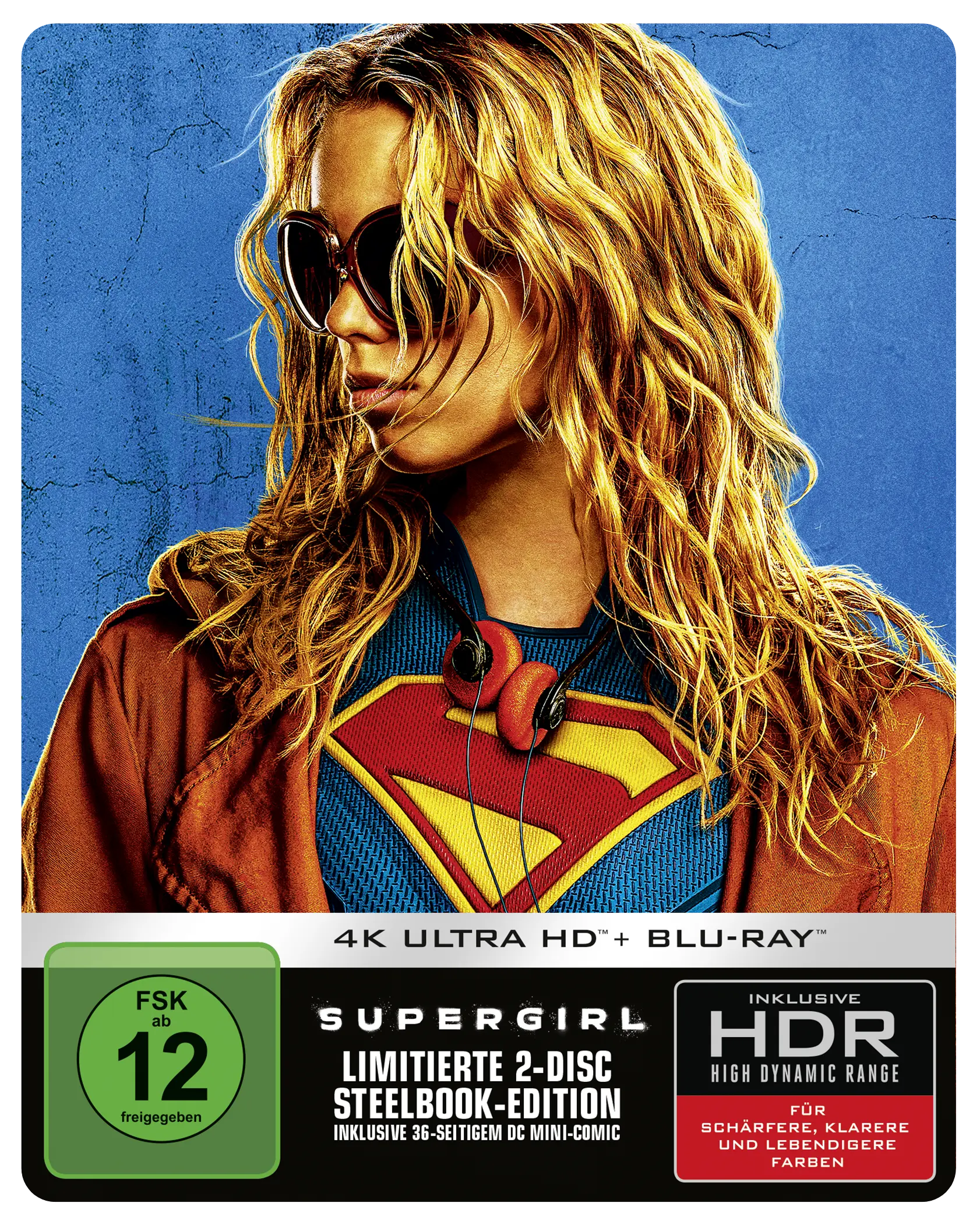 Supergirl (Steelbook B, 4K-UHD+Blu-ray) (Shop)