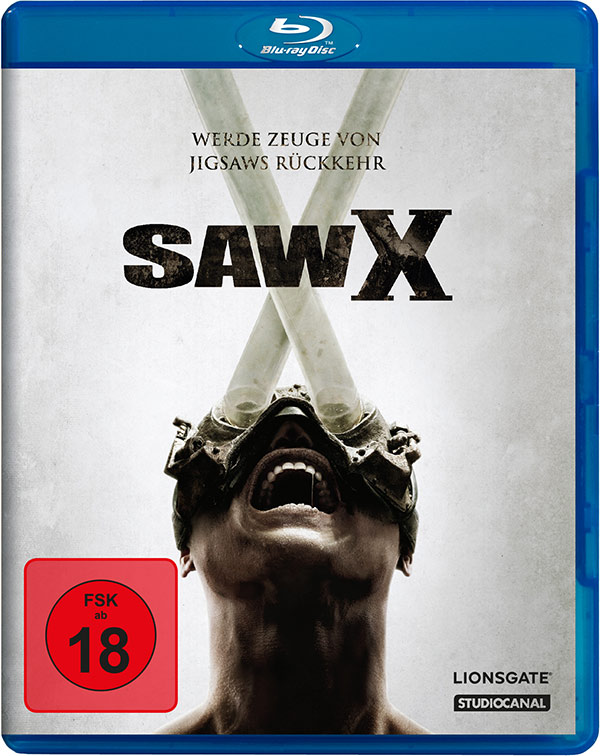 SAW X (Blu-ray) Cover SAW X (Blu-ray) Cover