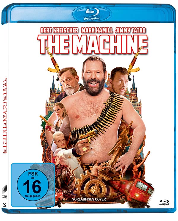 The Machine (Blu-ray) Cover The Machine (Blu-ray) Cover