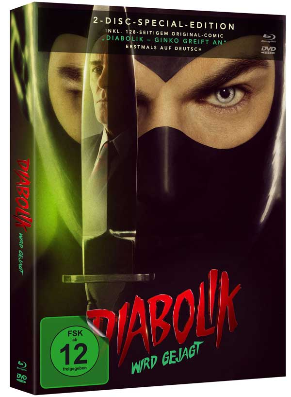 Diabolik wird gejagt (Special Edition mit Comic, Blu-ray+DVD) Diabolik wird gejagt (Special Edition mit Comic, Blu-ray+DVD)
