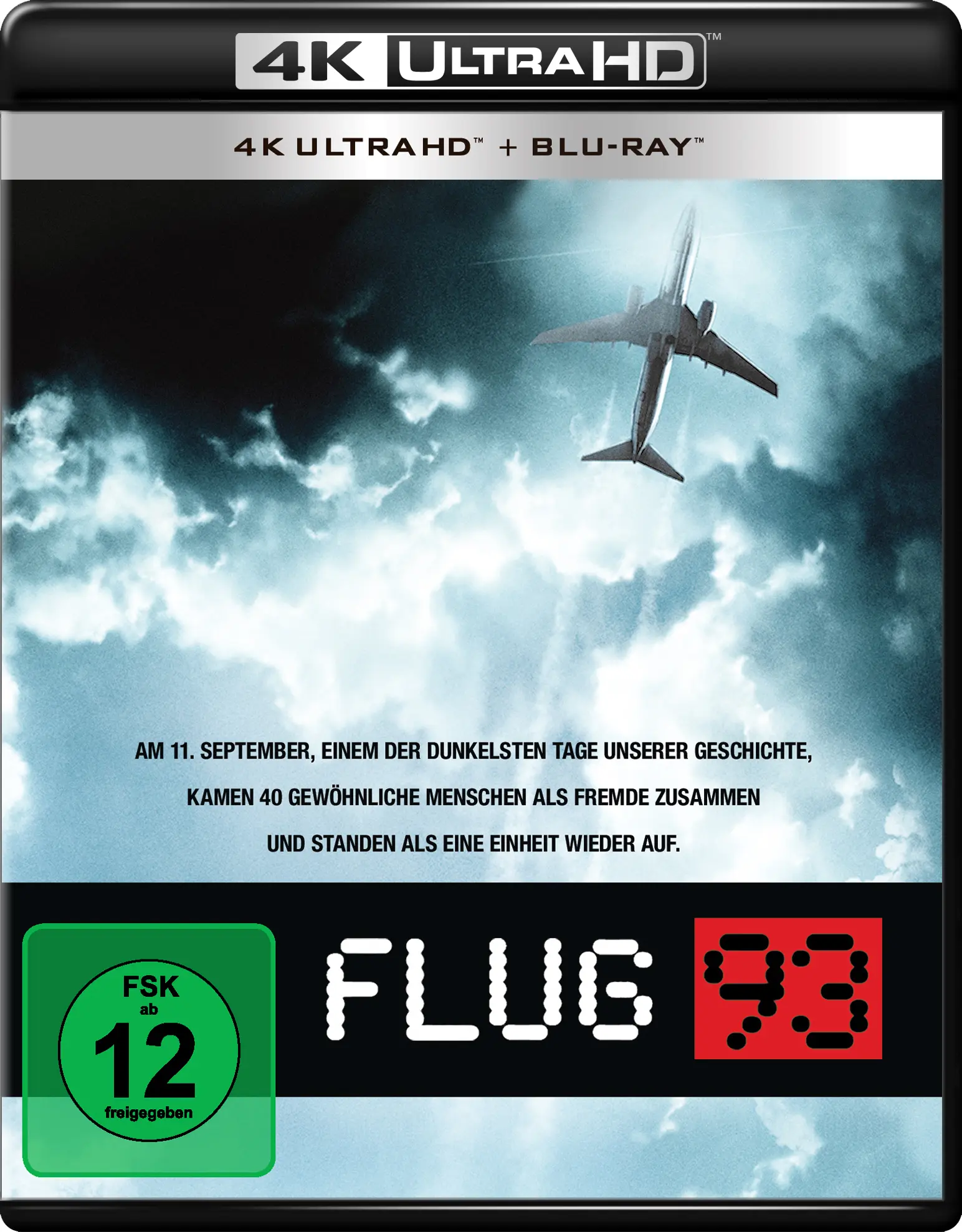 Flug 93 (4K-UHD+Blu-ray) Cover
