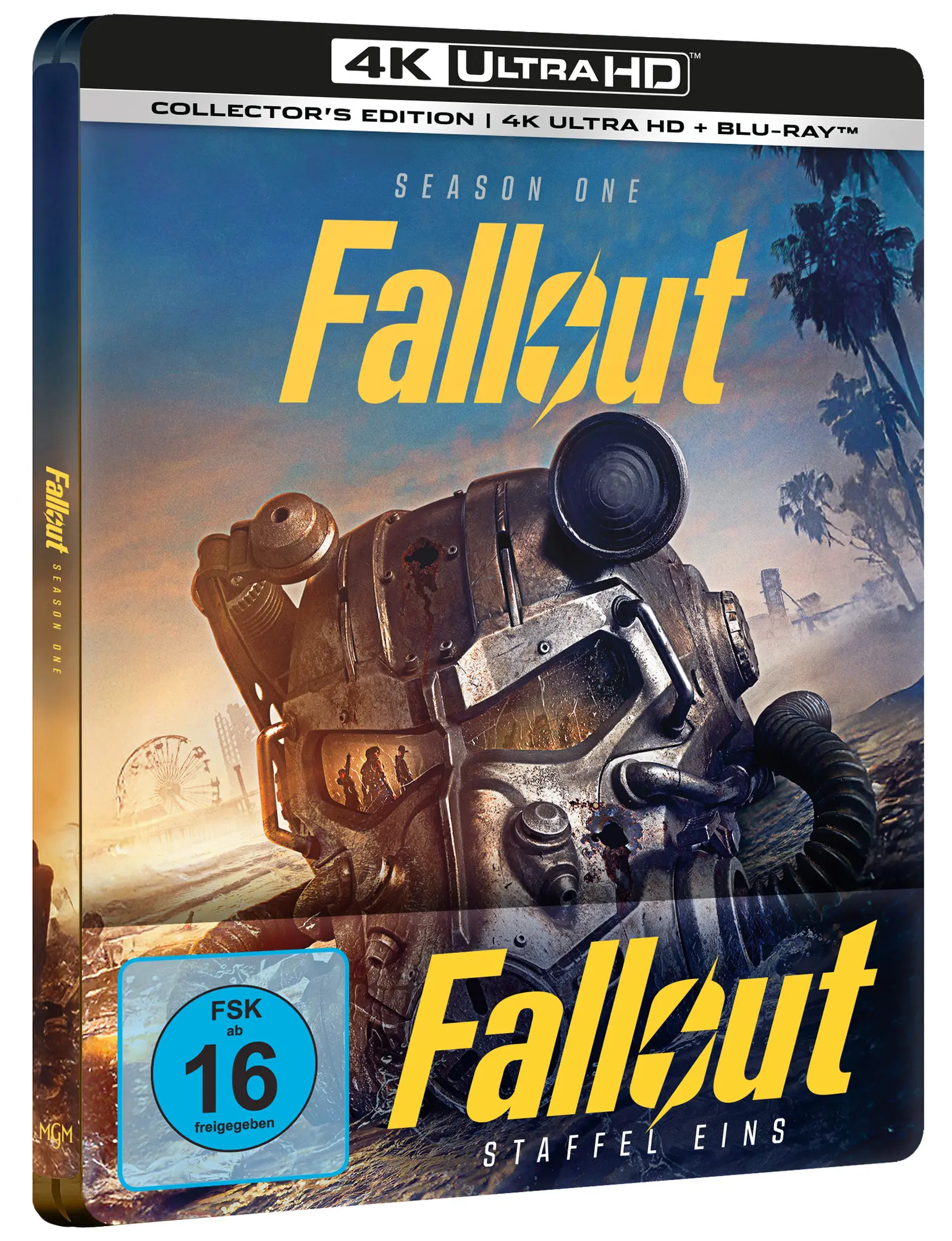 Fallout - Staffel 1 (Steelbook, 3 4K-UHDs+3 Blu-rays)