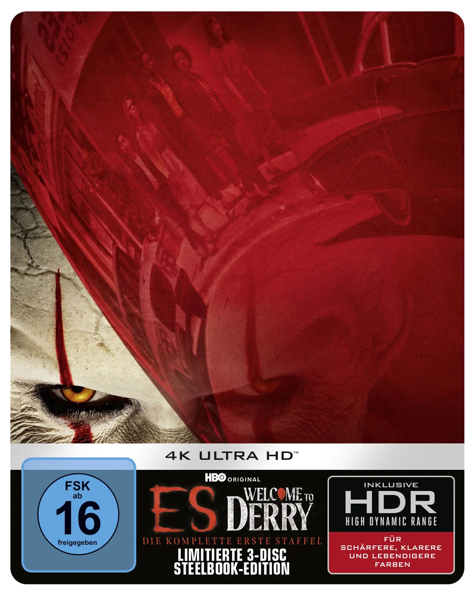 ES: Welcome to Derry (Steelbook, 3 4K-UHDs) Cover