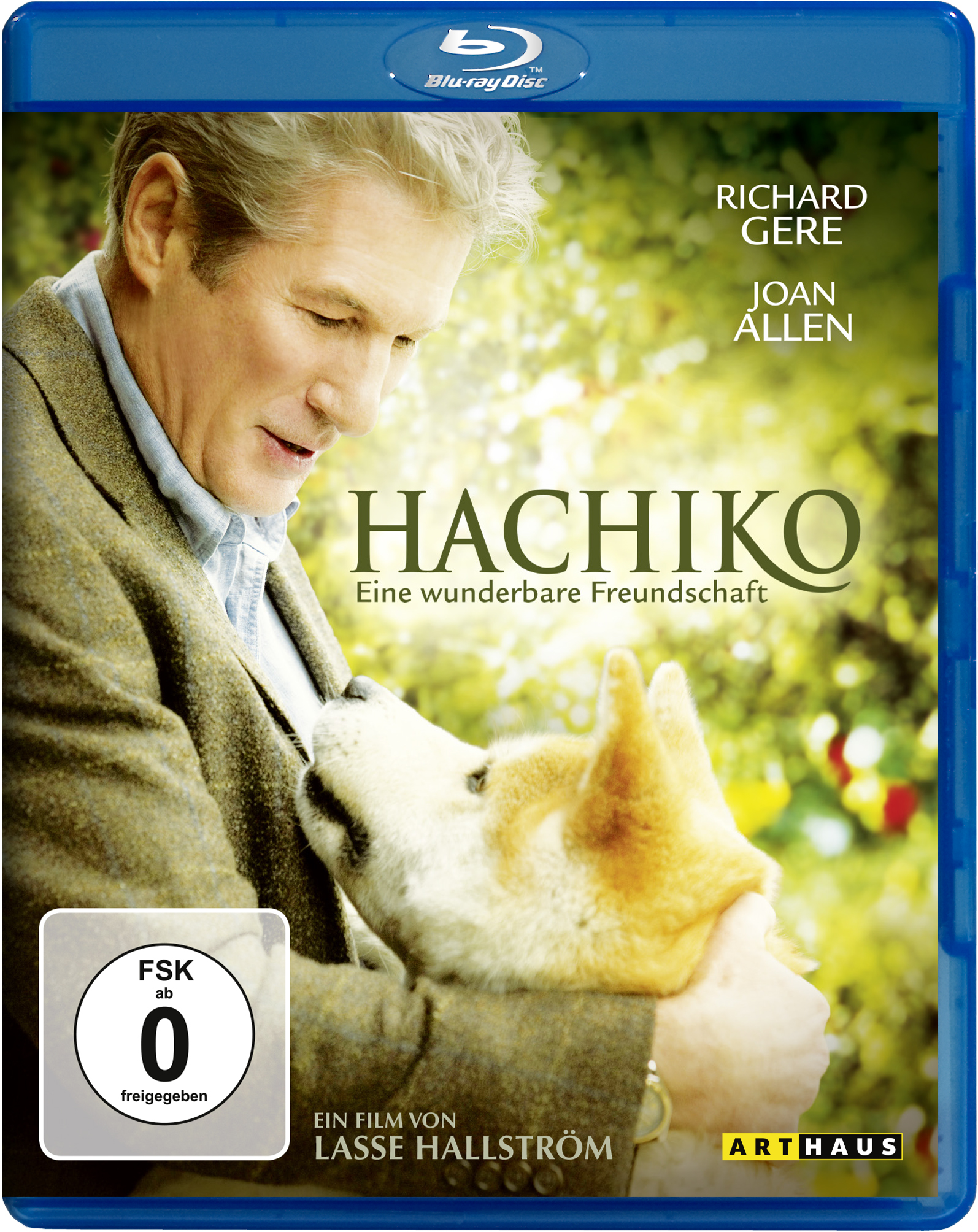 Hachiko (Blu-ray) Cover Erwachsener, Männlich, Mann, Person, Gesicht