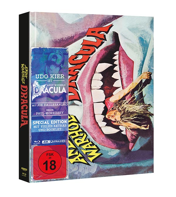 Andy Warhols Dracula (Mediabook A, 4K-UHD + 2 Blu-rays) Andy Warhols Dracula (Mediabook A, 4K-UHD + 2 Blu-rays)