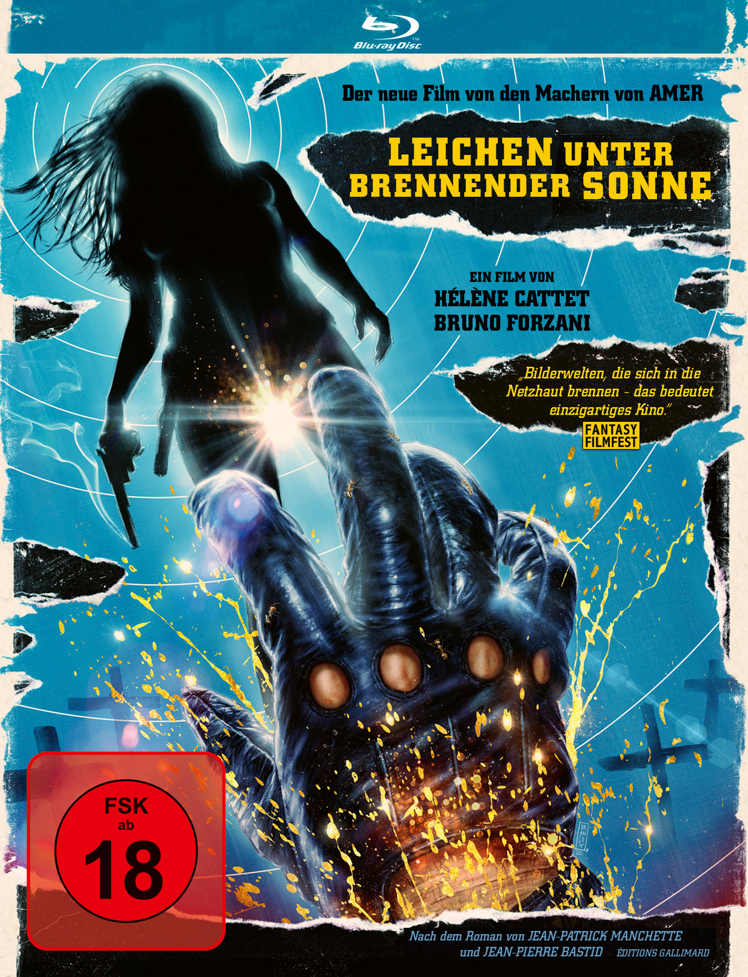 Leichen unter brennender Sonne (Blu-ray) Cover
