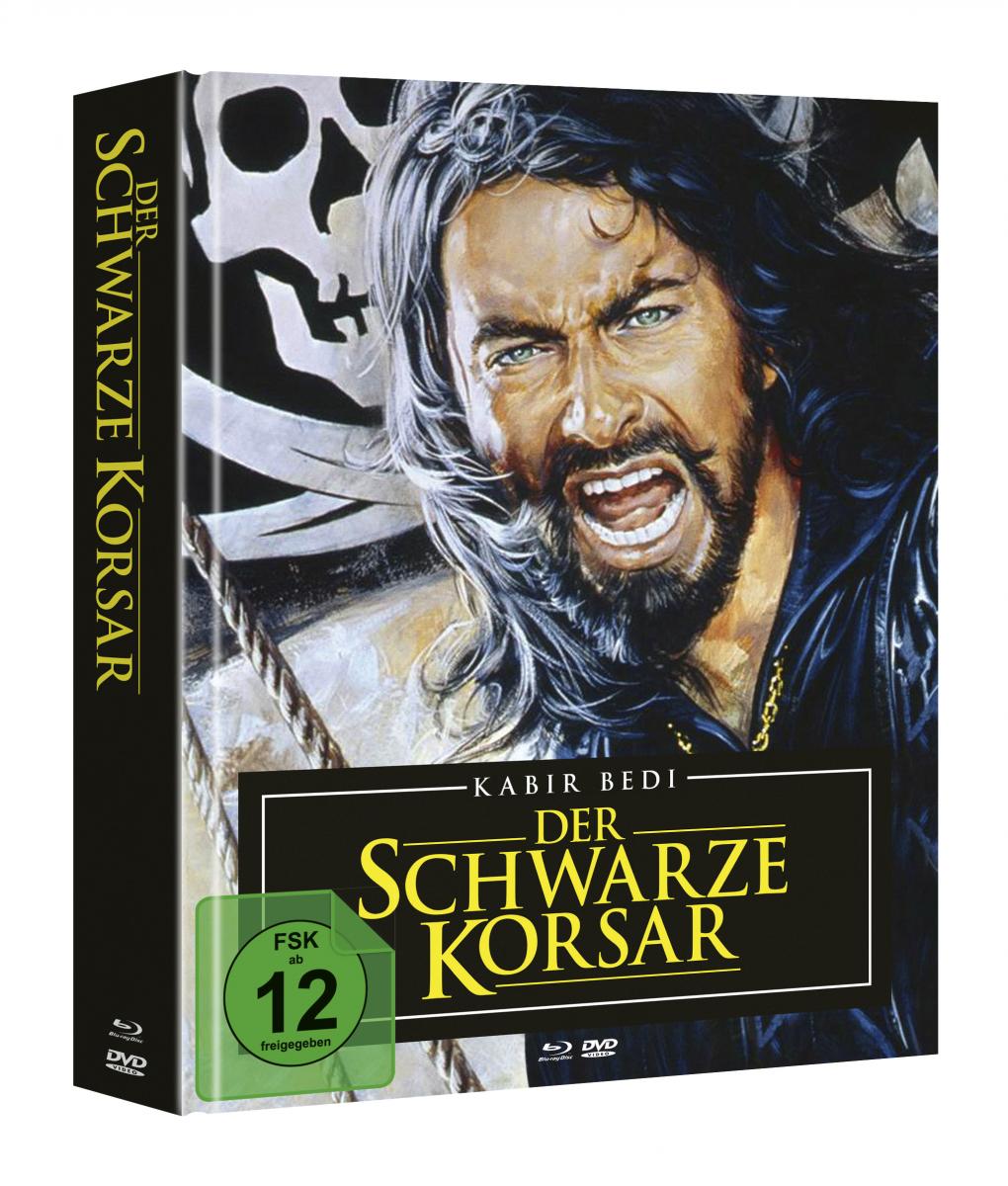 Der schwarze Korsar (Mediabook, Blu-ray+DVD) Der schwarze Korsar (Mediabook, Blu-ray+DVD)