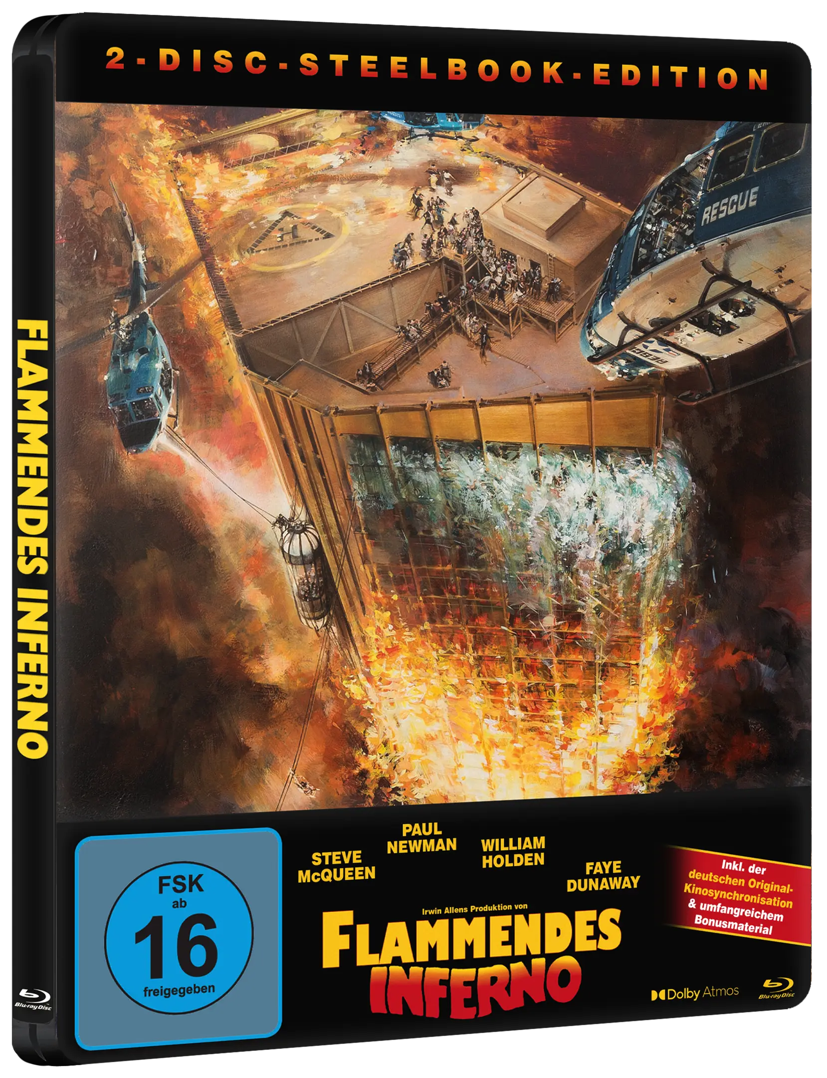 Flammendes Inferno (Limitiertes Steelbook, 2 Blu-rays) (Shop exkl.)