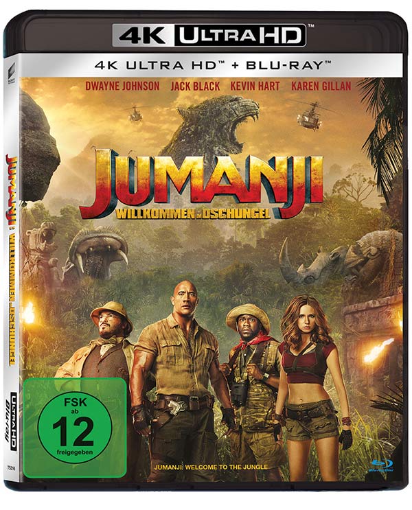 Jumanji: Willkommen im Dschungel (4K-UHD+Blu-ray) Image 2