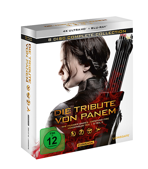 Die Tribute von Panem - Complete Collection (4 4K Ultra HDs + 4 Blu-rays) Image 2