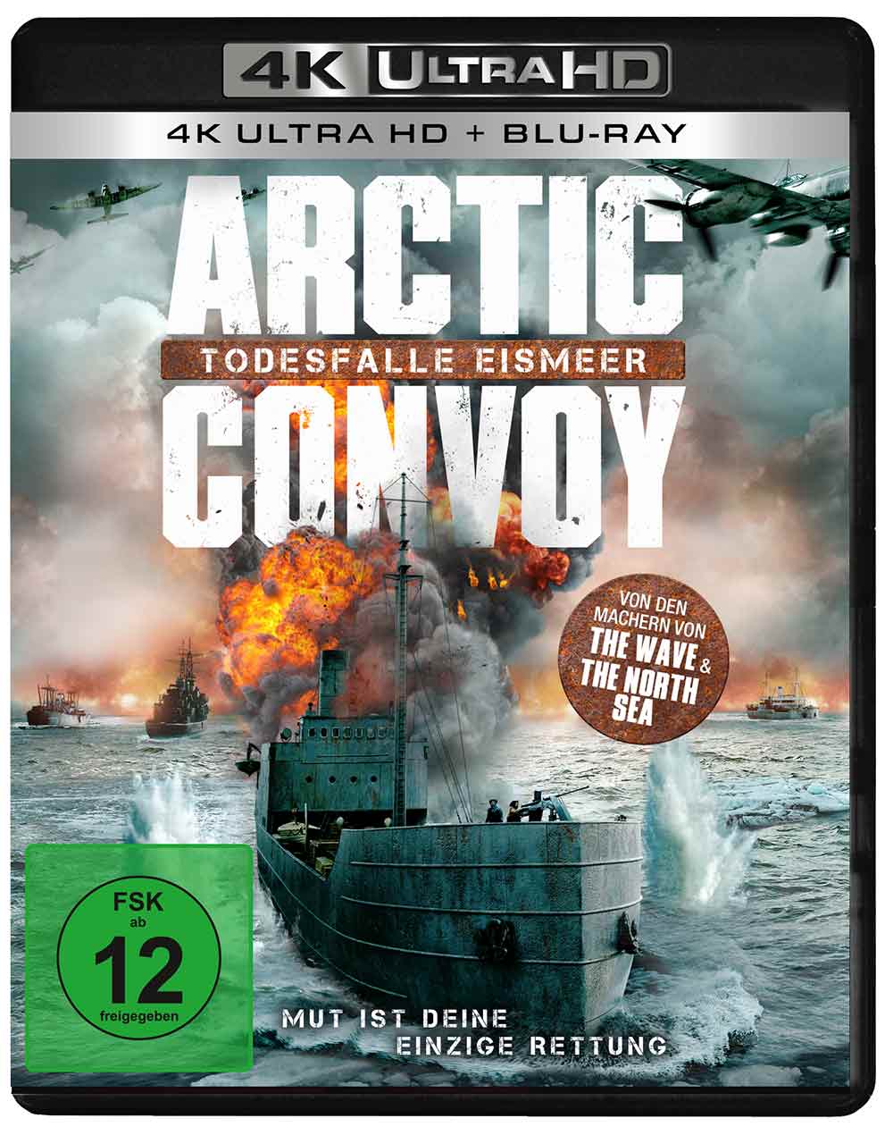 Arctic Convoy - Todesfalle Eismeer (4K-UHD+Blu-ray) Arctic Convoy - Todesfalle Eismeer (4K-UHD+Blu-ray)