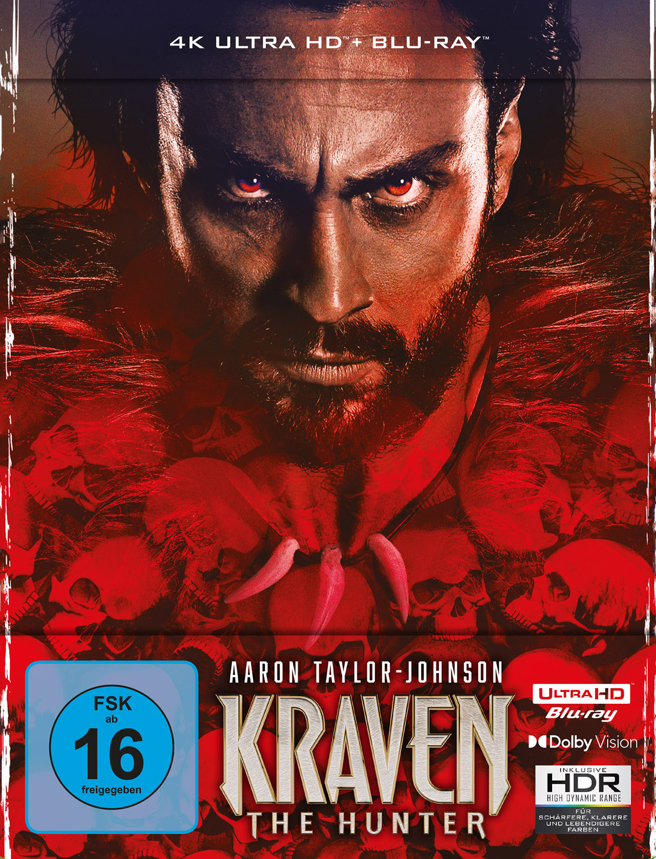 Kraven the Hunter (Steelbook, 4K-UHD + Blu-ray) Kraven the Hunter (Steelbook, 4K-UHD + Blu-ray)